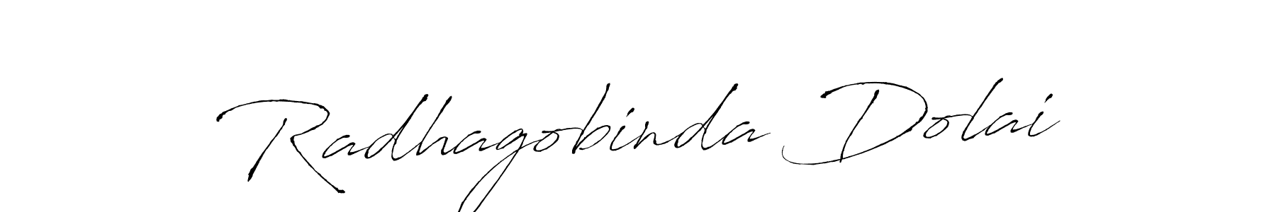 You should practise on your own different ways (Antro_Vectra) to write your name (Radhagobinda Dolai) in signature. don't let someone else do it for you. Radhagobinda Dolai signature style 6 images and pictures png