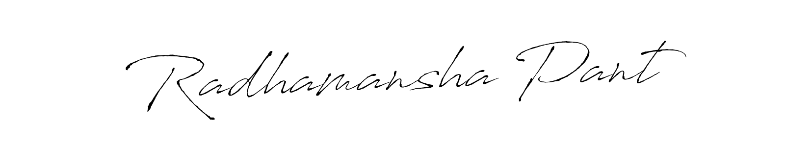 How to Draw Radhamansha Pant signature style? Antro_Vectra is a latest design signature styles for name Radhamansha Pant. Radhamansha Pant signature style 6 images and pictures png