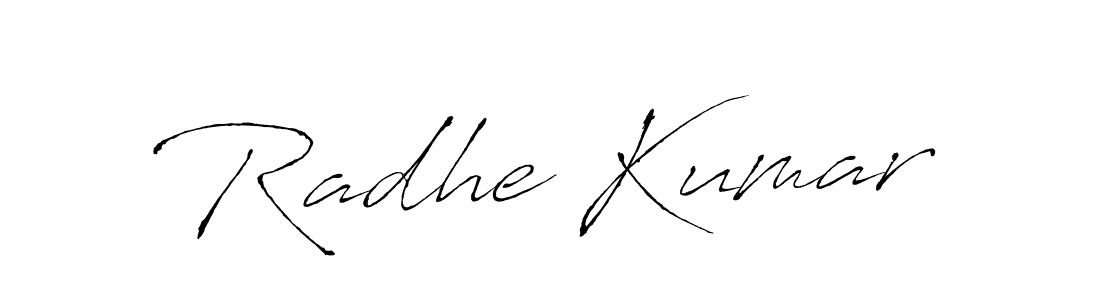 Also You can easily find your signature by using the search form. We will create Radhe Kumar name handwritten signature images for you free of cost using Antro_Vectra sign style. Radhe Kumar signature style 6 images and pictures png