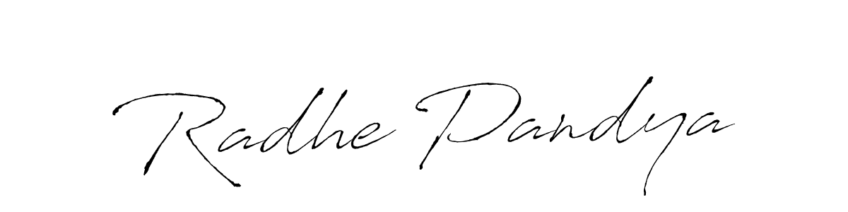 Here are the top 10 professional signature styles for the name Radhe Pandya. These are the best autograph styles you can use for your name. Radhe Pandya signature style 6 images and pictures png