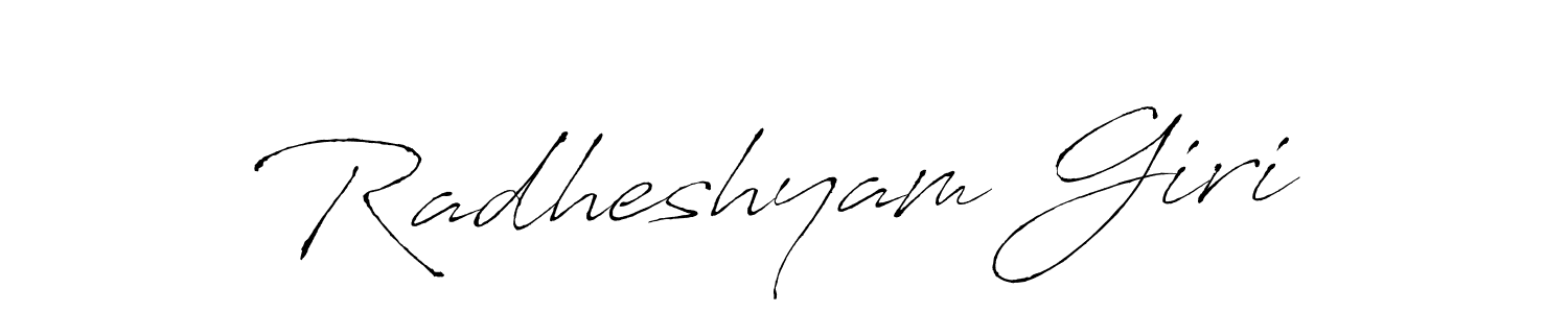 Similarly Antro_Vectra is the best handwritten signature design. Signature creator online .You can use it as an online autograph creator for name Radheshyam Giri. Radheshyam Giri signature style 6 images and pictures png