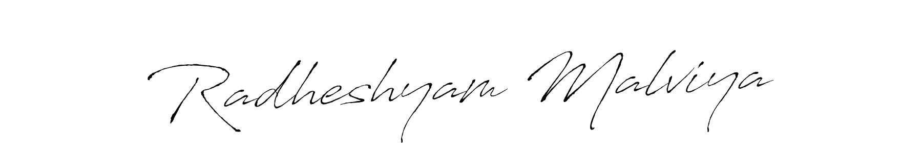 Also we have Radheshyam Malviya name is the best signature style. Create professional handwritten signature collection using Antro_Vectra autograph style. Radheshyam Malviya signature style 6 images and pictures png