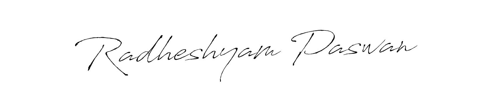 Radheshyam Paswan stylish signature style. Best Handwritten Sign (Antro_Vectra) for my name. Handwritten Signature Collection Ideas for my name Radheshyam Paswan. Radheshyam Paswan signature style 6 images and pictures png