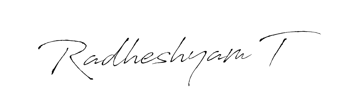 if you are searching for the best signature style for your name Radheshyam T. so please give up your signature search. here we have designed multiple signature styles  using Antro_Vectra. Radheshyam T signature style 6 images and pictures png