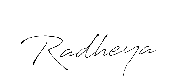 How to make Radheya name signature. Use Antro_Vectra style for creating short signs online. This is the latest handwritten sign. Radheya signature style 6 images and pictures png