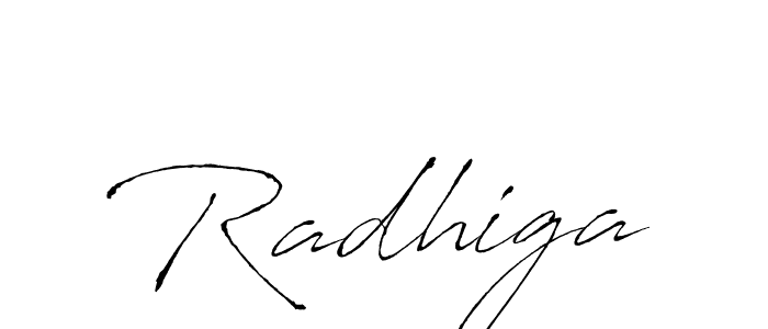 How to make Radhiga signature? Antro_Vectra is a professional autograph style. Create handwritten signature for Radhiga name. Radhiga signature style 6 images and pictures png