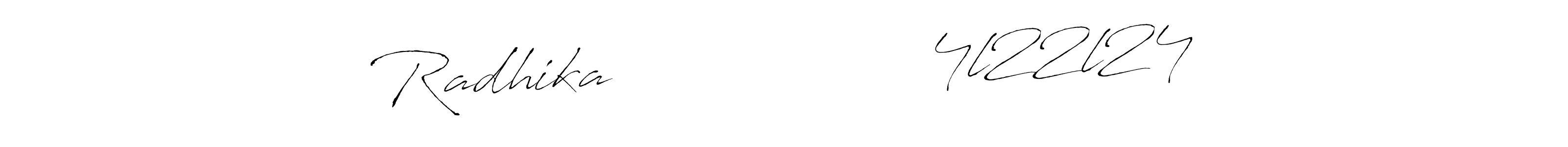 Once you've used our free online signature maker to create your best signature Antro_Vectra style, it's time to enjoy all of the benefits that Radhika                  4l22l24 name signing documents. Radhika                  4l22l24 signature style 6 images and pictures png