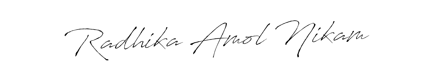 Here are the top 10 professional signature styles for the name Radhika Amol Nikam. These are the best autograph styles you can use for your name. Radhika Amol Nikam signature style 6 images and pictures png