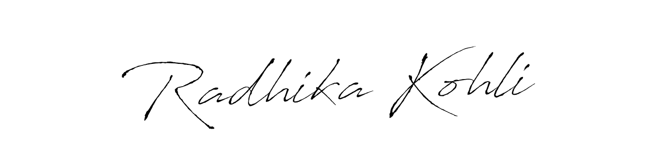 See photos of Radhika Kohli official signature by Spectra . Check more albums & portfolios. Read reviews & check more about Antro_Vectra font. Radhika Kohli signature style 6 images and pictures png