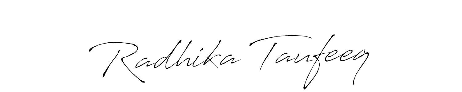 Once you've used our free online signature maker to create your best signature Antro_Vectra style, it's time to enjoy all of the benefits that Radhika Taufeeq name signing documents. Radhika Taufeeq signature style 6 images and pictures png