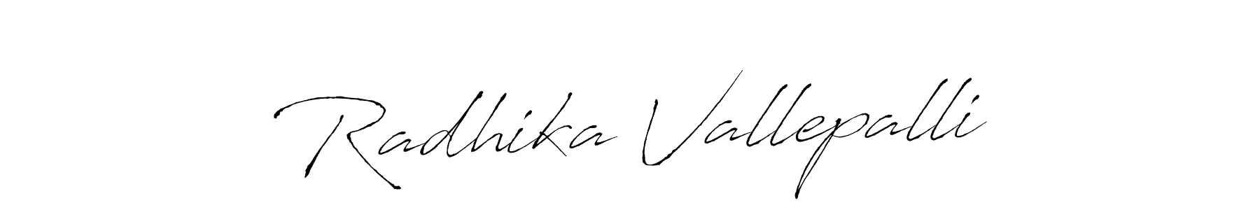 It looks lik you need a new signature style for name Radhika Vallepalli. Design unique handwritten (Antro_Vectra) signature with our free signature maker in just a few clicks. Radhika Vallepalli signature style 6 images and pictures png