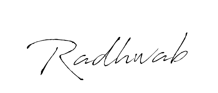 Create a beautiful signature design for name Radhwab. With this signature (Antro_Vectra) fonts, you can make a handwritten signature for free. Radhwab signature style 6 images and pictures png