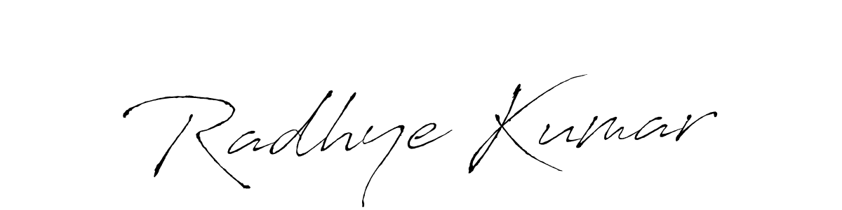 How to Draw Radhye Kumar signature style? Antro_Vectra is a latest design signature styles for name Radhye Kumar. Radhye Kumar signature style 6 images and pictures png