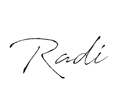 Similarly Antro_Vectra is the best handwritten signature design. Signature creator online .You can use it as an online autograph creator for name Radi. Radi signature style 6 images and pictures png