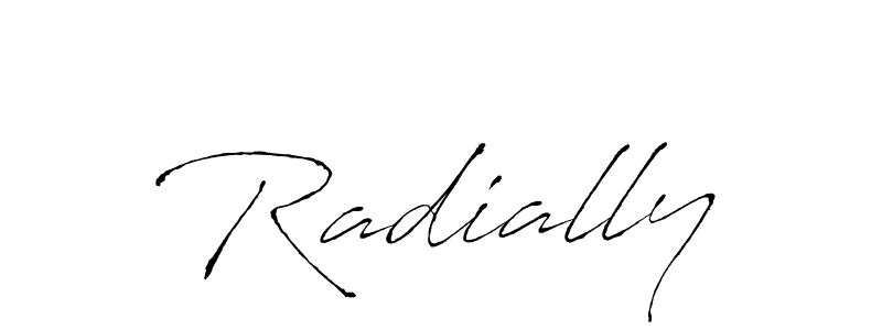 Similarly Antro_Vectra is the best handwritten signature design. Signature creator online .You can use it as an online autograph creator for name Radially. Radially signature style 6 images and pictures png