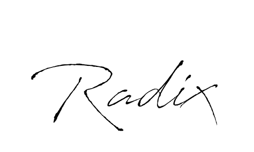 Also You can easily find your signature by using the search form. We will create Radix name handwritten signature images for you free of cost using Antro_Vectra sign style. Radix signature style 6 images and pictures png