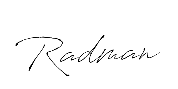 Also we have Radman name is the best signature style. Create professional handwritten signature collection using Antro_Vectra autograph style. Radman signature style 6 images and pictures png