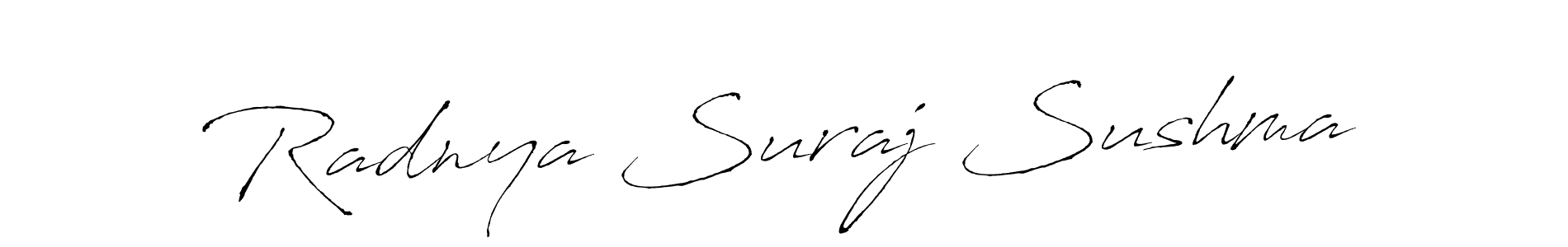 Here are the top 10 professional signature styles for the name Radnya Suraj Sushma. These are the best autograph styles you can use for your name. Radnya Suraj Sushma signature style 6 images and pictures png