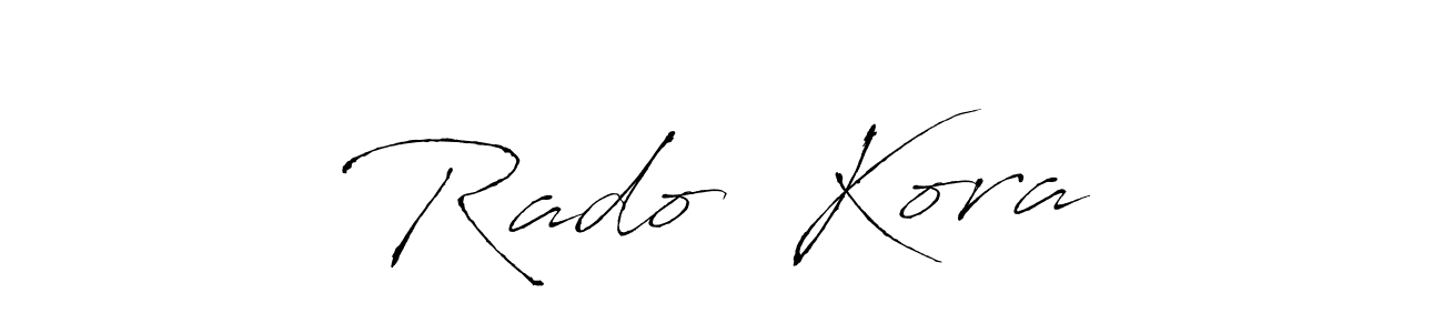 This is the best signature style for the Radoš Korać name. Also you like these signature font (Antro_Vectra). Mix name signature. Radoš Korać signature style 6 images and pictures png