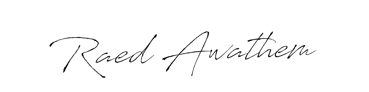 The best way (Antro_Vectra) to make a short signature is to pick only two or three words in your name. The name Raed Awathem include a total of six letters. For converting this name. Raed Awathem signature style 6 images and pictures png