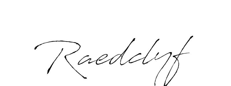 The best way (Antro_Vectra) to make a short signature is to pick only two or three words in your name. The name Raedclyf include a total of six letters. For converting this name. Raedclyf signature style 6 images and pictures png