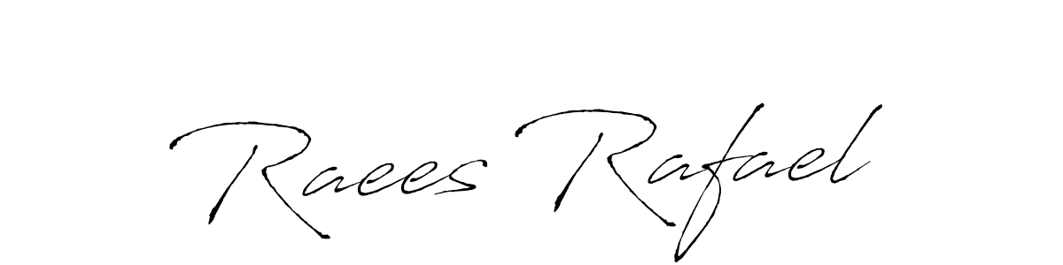 Use a signature maker to create a handwritten signature online. With this signature software, you can design (Antro_Vectra) your own signature for name Raees Rafael. Raees Rafael signature style 6 images and pictures png