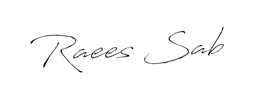 You should practise on your own different ways (Antro_Vectra) to write your name (Raees Sab) in signature. don't let someone else do it for you. Raees Sab signature style 6 images and pictures png