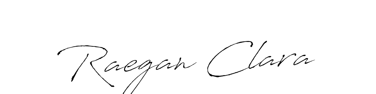 Create a beautiful signature design for name Raegan Clara. With this signature (Antro_Vectra) fonts, you can make a handwritten signature for free. Raegan Clara signature style 6 images and pictures png