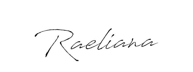 How to make Raeliana name signature. Use Antro_Vectra style for creating short signs online. This is the latest handwritten sign. Raeliana signature style 6 images and pictures png