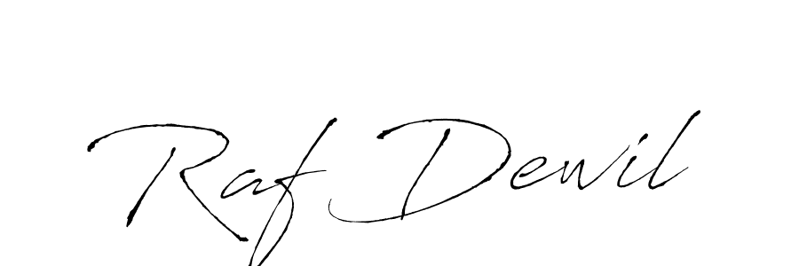 Antro_Vectra is a professional signature style that is perfect for those who want to add a touch of class to their signature. It is also a great choice for those who want to make their signature more unique. Get Raf Dewil name to fancy signature for free. Raf Dewil signature style 6 images and pictures png