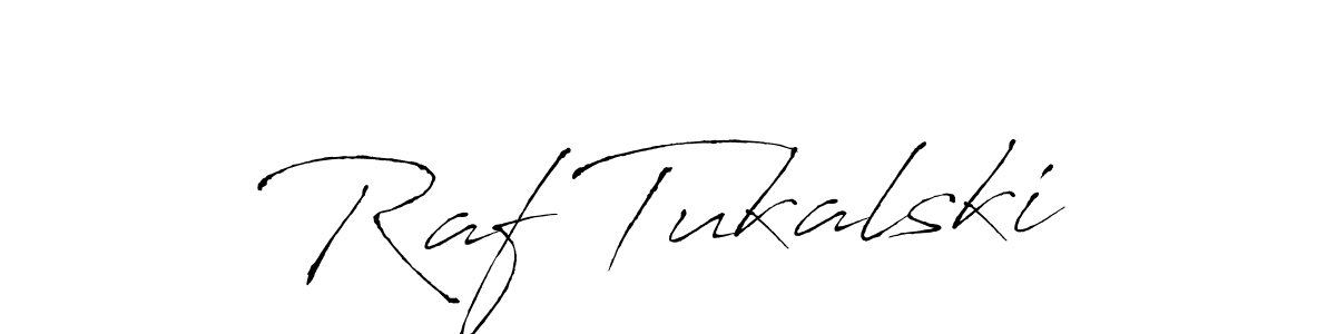 Design your own signature with our free online signature maker. With this signature software, you can create a handwritten (Antro_Vectra) signature for name Raf Tukalski. Raf Tukalski signature style 6 images and pictures png