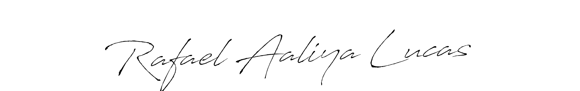 It looks lik you need a new signature style for name Rafael Aaliya Lucas. Design unique handwritten (Antro_Vectra) signature with our free signature maker in just a few clicks. Rafael Aaliya Lucas signature style 6 images and pictures png