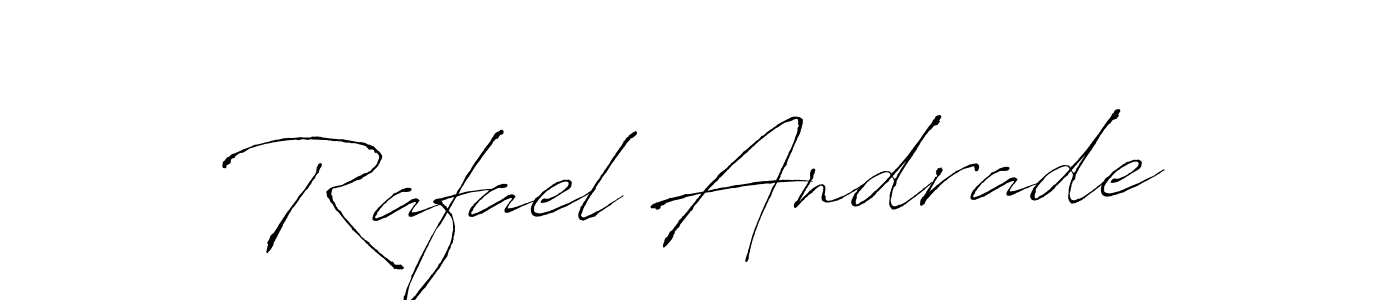 Create a beautiful signature design for name Rafael Andrade. With this signature (Antro_Vectra) fonts, you can make a handwritten signature for free. Rafael Andrade signature style 6 images and pictures png