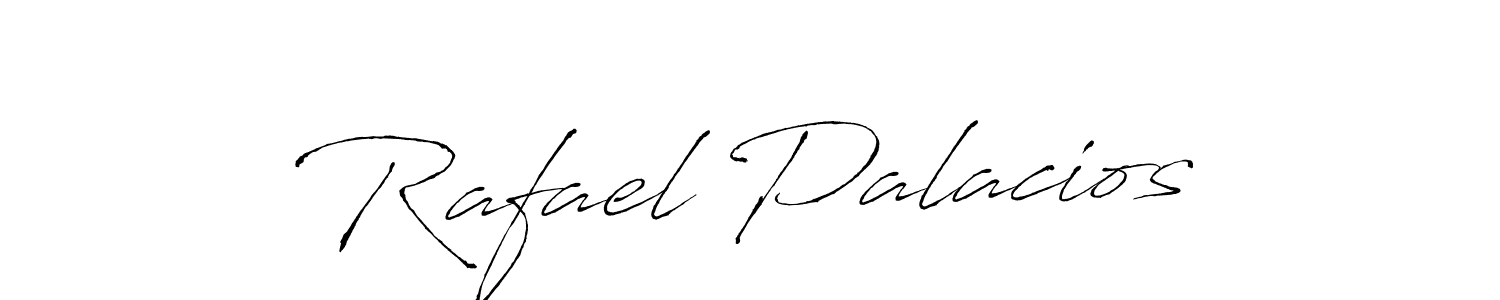 How to make Rafael Palacios name signature. Use Antro_Vectra style for creating short signs online. This is the latest handwritten sign. Rafael Palacios signature style 6 images and pictures png