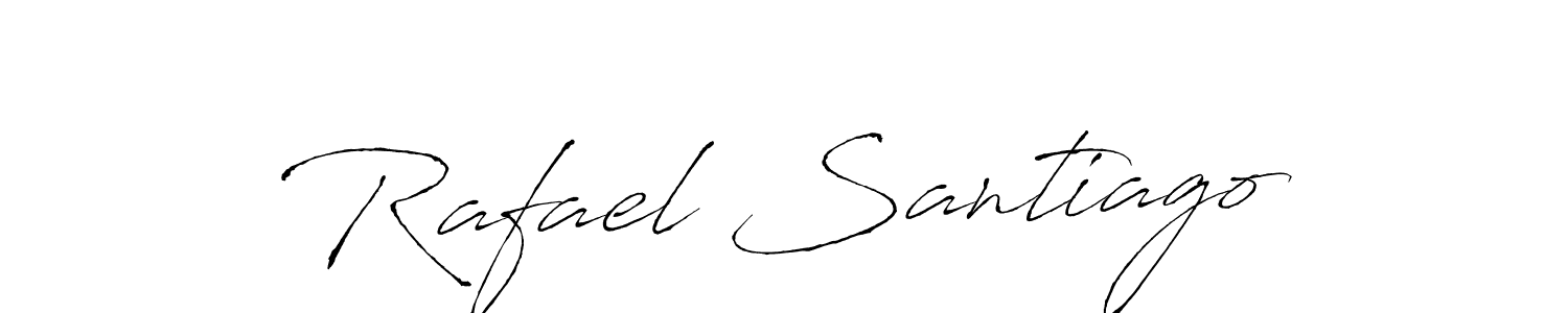 Also You can easily find your signature by using the search form. We will create Rafael Santiago name handwritten signature images for you free of cost using Antro_Vectra sign style. Rafael Santiago signature style 6 images and pictures png