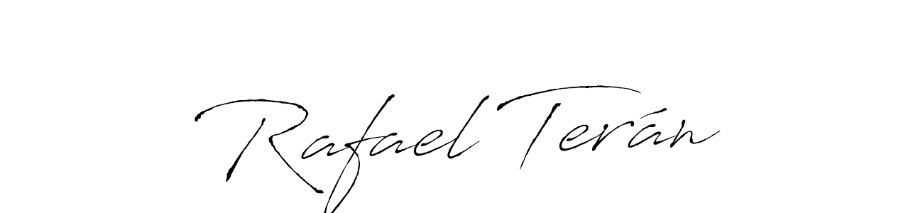 Also we have Rafael Terán name is the best signature style. Create professional handwritten signature collection using Antro_Vectra autograph style. Rafael Terán signature style 6 images and pictures png