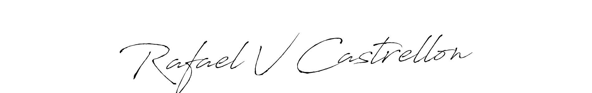 Also You can easily find your signature by using the search form. We will create Rafael V Castrellon name handwritten signature images for you free of cost using Antro_Vectra sign style. Rafael V Castrellon signature style 6 images and pictures png