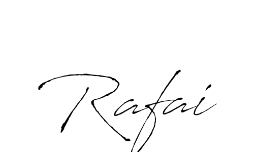 Make a beautiful signature design for name Rafai. With this signature (Antro_Vectra) style, you can create a handwritten signature for free. Rafai signature style 6 images and pictures png