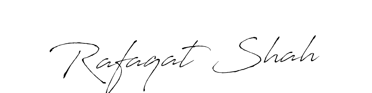 Rafaqat Shah stylish signature style. Best Handwritten Sign (Antro_Vectra) for my name. Handwritten Signature Collection Ideas for my name Rafaqat Shah. Rafaqat Shah signature style 6 images and pictures png