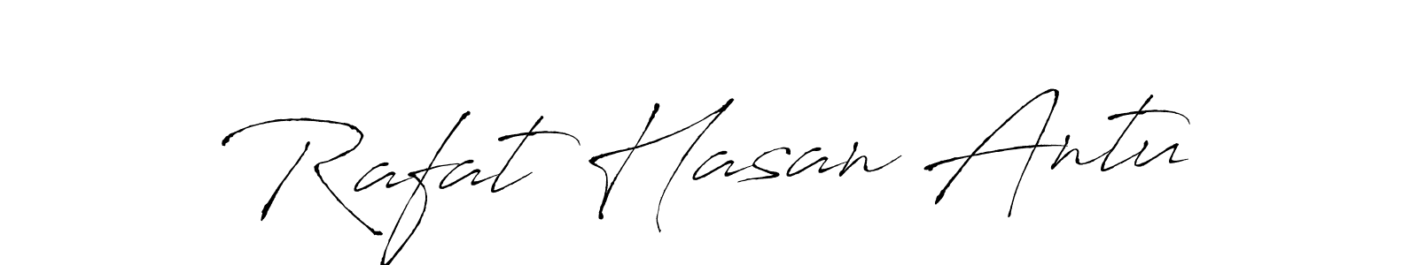 Also we have Rafat Hasan Antu name is the best signature style. Create professional handwritten signature collection using Antro_Vectra autograph style. Rafat Hasan Antu signature style 6 images and pictures png