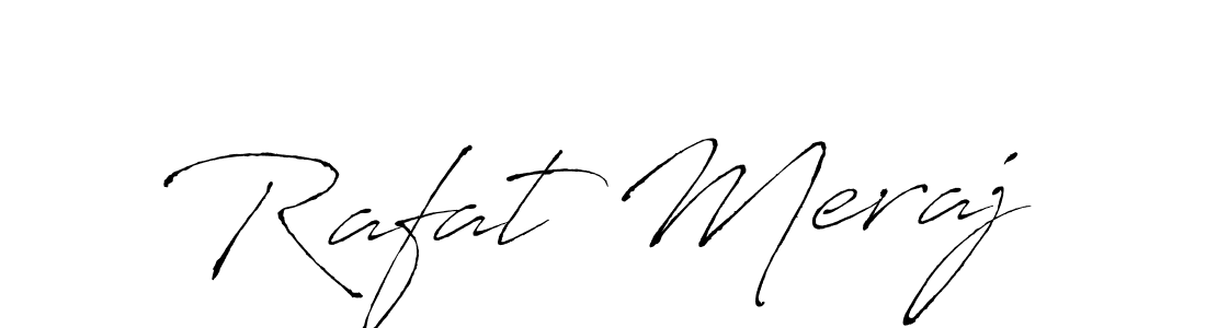 How to make Rafat Meraj signature? Antro_Vectra is a professional autograph style. Create handwritten signature for Rafat Meraj name. Rafat Meraj signature style 6 images and pictures png