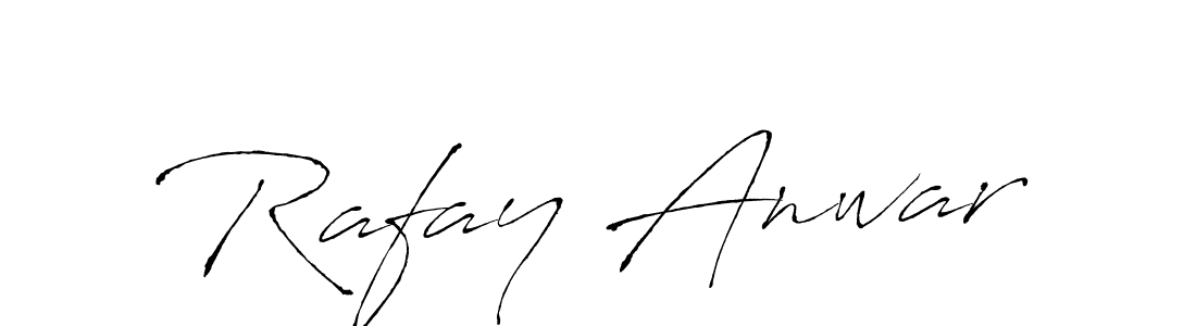 The best way (Antro_Vectra) to make a short signature is to pick only two or three words in your name. The name Rafay Anwar include a total of six letters. For converting this name. Rafay Anwar signature style 6 images and pictures png