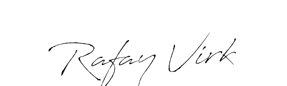 Create a beautiful signature design for name Rafay Virk. With this signature (Antro_Vectra) fonts, you can make a handwritten signature for free. Rafay Virk signature style 6 images and pictures png