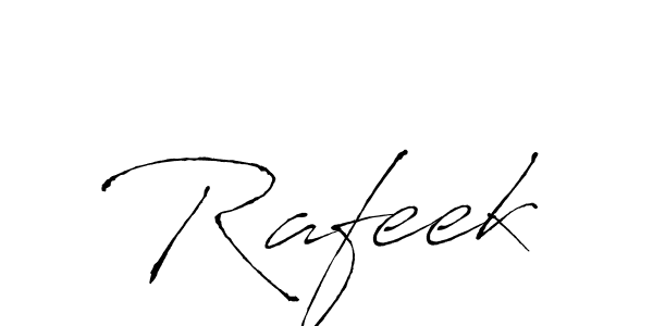 Also You can easily find your signature by using the search form. We will create Rafeek name handwritten signature images for you free of cost using Antro_Vectra sign style. Rafeek signature style 6 images and pictures png