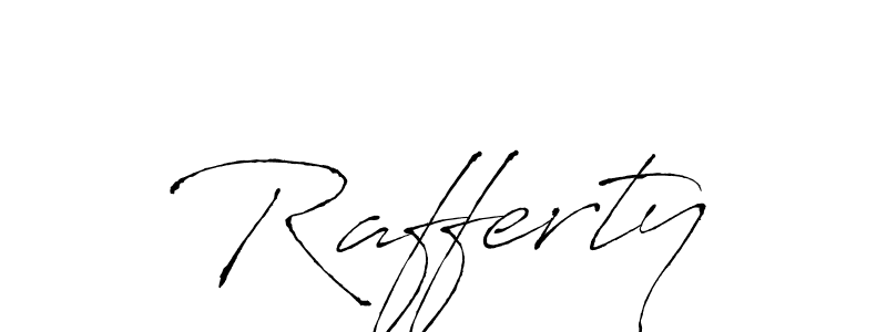 Design your own signature with our free online signature maker. With this signature software, you can create a handwritten (Antro_Vectra) signature for name Rafferty. Rafferty signature style 6 images and pictures png