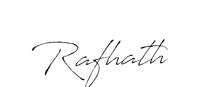 Create a beautiful signature design for name Rafhath. With this signature (Antro_Vectra) fonts, you can make a handwritten signature for free. Rafhath signature style 6 images and pictures png