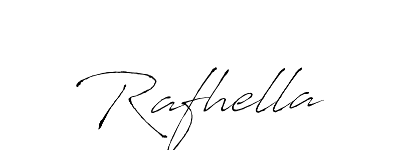 Design your own signature with our free online signature maker. With this signature software, you can create a handwritten (Antro_Vectra) signature for name Rafhella. Rafhella signature style 6 images and pictures png