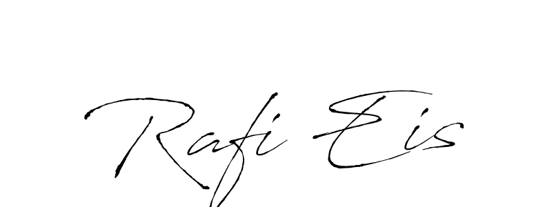 How to make Rafi Eis signature? Antro_Vectra is a professional autograph style. Create handwritten signature for Rafi Eis name. Rafi Eis signature style 6 images and pictures png