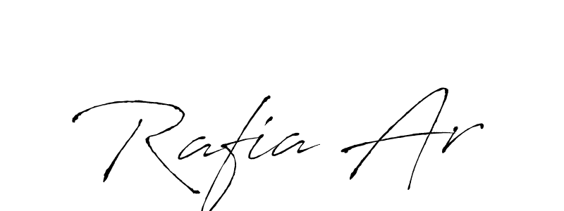 Also we have Rafia Ar name is the best signature style. Create professional handwritten signature collection using Antro_Vectra autograph style. Rafia Ar signature style 6 images and pictures png