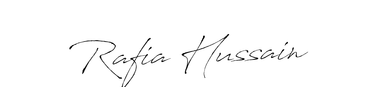Antro_Vectra is a professional signature style that is perfect for those who want to add a touch of class to their signature. It is also a great choice for those who want to make their signature more unique. Get Rafia Hussain name to fancy signature for free. Rafia Hussain signature style 6 images and pictures png